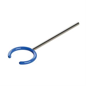 11177-19 | Open ring support pvc coated 5in 12in arm Troemner