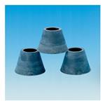 12014-54 | Stopper cone 86mm od top 57mm od bottom black neop