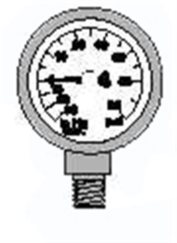 13385-52 | Gauge compound pressure vacuum full vacuum 60psi s