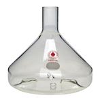 3875-31 | Flask Fernbach 2800mL baffled 38mmod plain neck cs