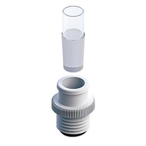 5026-26 | 25 Ace thread to 24 40 PTFE adapter