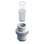 5026-26 | 25 Ace thread to 24 40 PTFE adapter