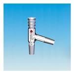 5040-10 | Side arm adapter 75 degree 24 40 inner joints bott