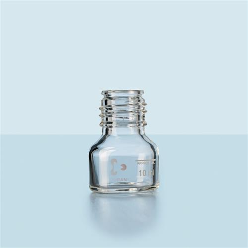5539-49 | Lab bottle Duran 10mL plain GL 25 no cap or pour r