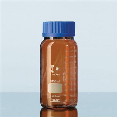 5559-207 | Bottle GLS80 wide neck 1 liter amber Duran 1160147