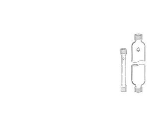 5820-55 | 50mm id 600mm chromatography column with 50 Ace Th