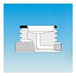 5861-07 | Adapter filter PTFE 80 Ace Thred to 3 8in female N