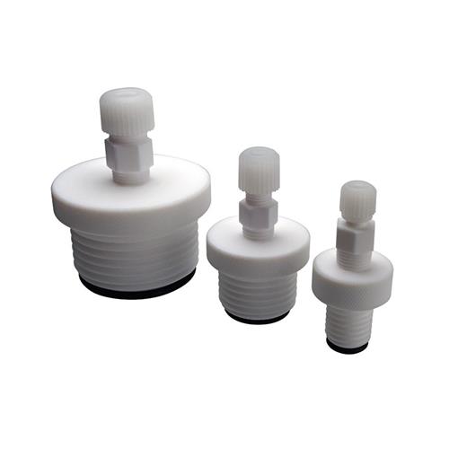 5863-40 | PTFE 7 Ace Thred trade to 3 8in OD tube compressio