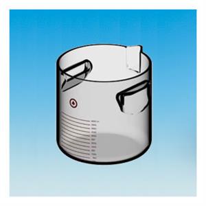 6233-07 | 7.25 liter graduated cylindrical jar with side ind