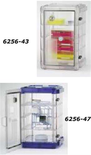 6256-43 | Desiccator cabinet clear vertical profile stackabl