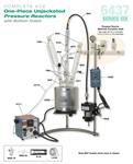 6437-246 | 5000mL one piece pressure reactor with 25 center 4