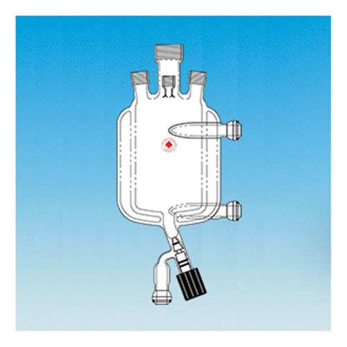 6439-29 | 3000mL pressure vessel body one piece jacketed 25