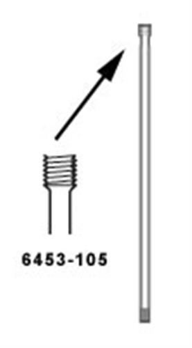 6453-109 | 400mm x 10mm od porosity C straight sparger tube 7