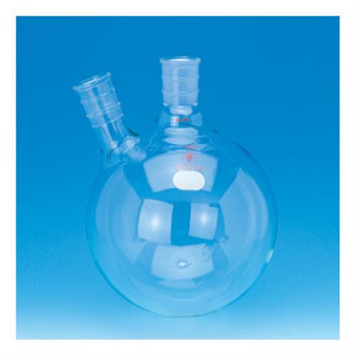 6927-208 | Flask round bottom heavy wall two neck 250mL 24 40