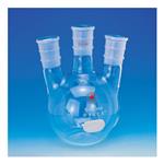 6939-10 | Flask flat bottom 250mL three neck 24 40 center 24