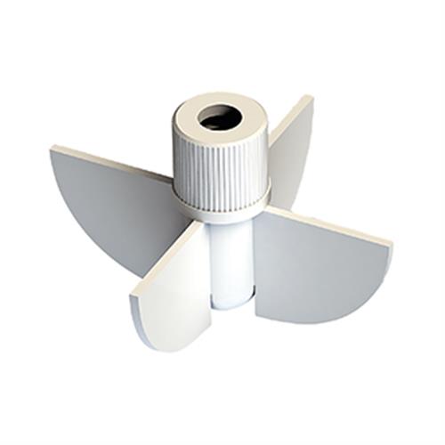 8091-02 | PTFE agitator 4 50mm anchor style blades fits 10mm