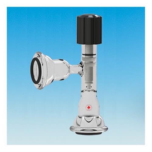 8105-10 | Valve adapter 0 4mm Hi Vac 2 no.15 o ring joints N