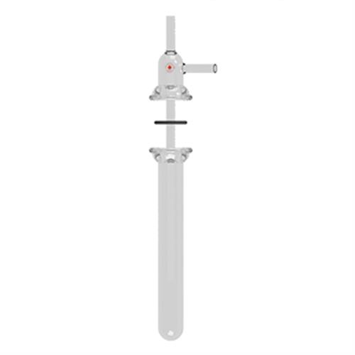 8755-17 | Flange style vacuum trap 58mm od x 280mm l 75 clam