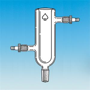 8757-22 | Vacuum trap dry ice glass only 24 40 bottom 15 Ace