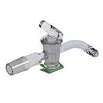 9080-08 | Adapter stopcock angled hose connection glass plug