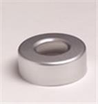 9301-0721 | 20mm silver alum crimp cap 100pk