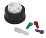 5043-1220 | Stay Safe Cap GL45 4 ports for waste