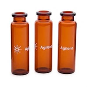 5067-0226 | Vial HS crimp FB 20ml ambr cert 100PK