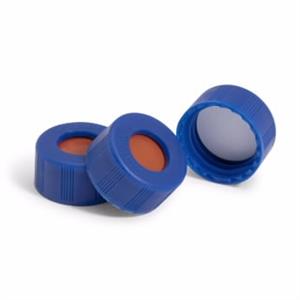 5182-0717 | Blue screw caps 100 PK