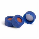 5182-0717 | Blue screw caps 100 PK