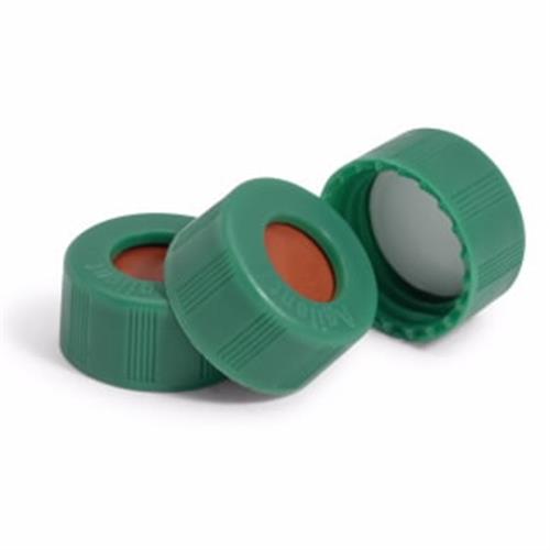 5182-0718 | Screw cap green 100 PK