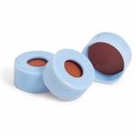 5182-3458 | Snap cap blue red rubber PTFE 100 PK