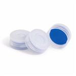 5183-4511 | Clear snap cap slit PTFE Si septa 100PK