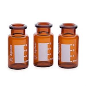 5190-2287 | Vial HS crmp FB 10ml ambr WrtOn cert 100