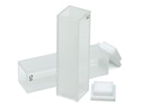 6610000800 | Rectangular cell UV 10mm 3.5mL open 2 pk