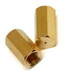 8004-0311 | Column nut brass 2pk V B