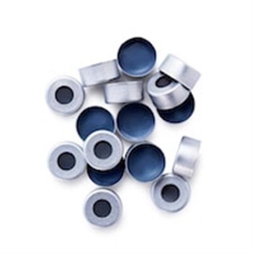 8010-0051 | crmp cap 11m slvr PTFE Butyl 100pk