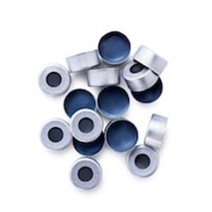 8010-0051 | crmp cap 11m slvr PTFE Butyl 100pk