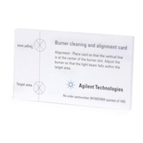 9910053900 | Burner Cleaning Alignment Card 100 pk