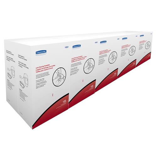 14551 | Jackson Safety 14551 Pre-moistened Lens Cleaning T
