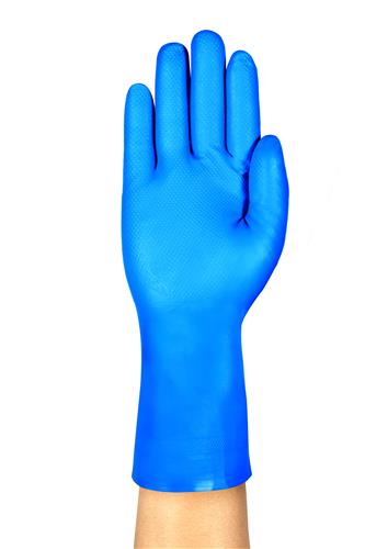 37310070 | Ansell AlphaTec™ 37-310 8 mil/0.2mm latex-free chemical gloves are an economical food handling option. They offer affordable, purpose-made hand protection.