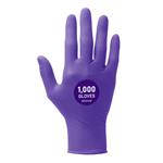 55082 | KT PURPLE NITRILE PF Exam Gloves M