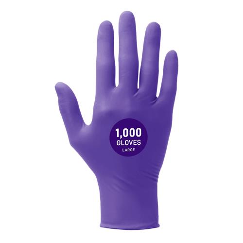 55083 | Size Large KIMBERLY-CLARK PURPLENITRILE Exam Gloves L