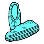 69254 | KT A8 Lab Shoe Cover Ankle Blue XL 240
