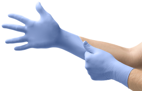 FFS-700-L | MICROFLEX™ FreeForm™ SE FFS-700 nitrile gloves offer reliable hand protection with superb grip. Non-stick properties mean they resist tape and adhesives.