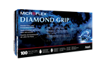 MF-300-L | MICROFLEX™ Diamond Grip™ MF-300 latex gloves offer users comfortable, robust protection and strong grip. They are also smooth and easy to don.