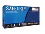 SG-375-L | MICROFLEX™ SafeGrip™ SG-375 are three times thicker than standard disposable latex gloves. This grants them greater durability and guards against snags and tears.