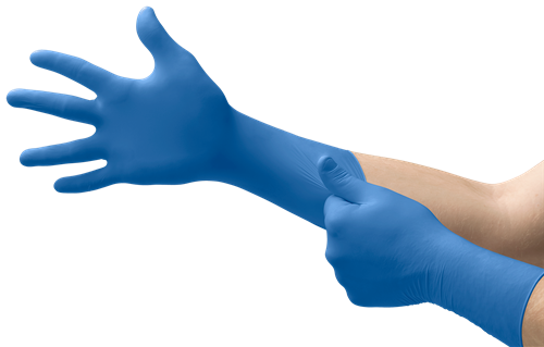 SG-375-L | MICROFLEX™ SafeGrip™ SG-375 are three times thicker than standard disposable latex gloves. This grants them greater durability and guards against snags and tears.