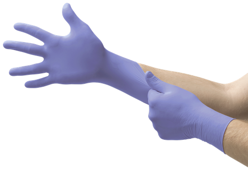 SU-690-L | Ansell MICROFLEX™ Supreno™ SE SU-690 nitrile gloves offer wearers robust hand protection. Their nitrile formulation grants durability for demanding tasks.