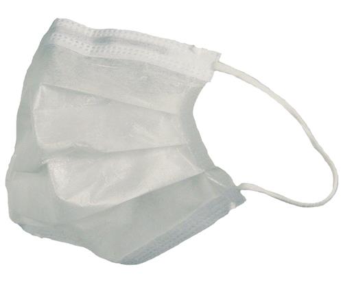 9040 | Cleanroom Highly Breathable Earloop Mask White