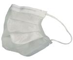 9040 | Cleanroom Highly Breathable Earloop Mask White